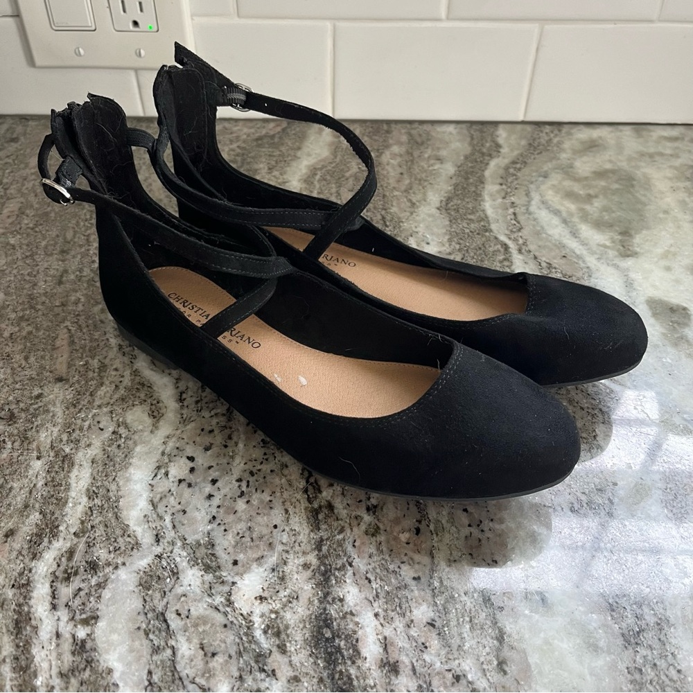 Christian Siriano Strappy Ballet Flats